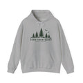 Find Your Quiet Hoodie - Forest Trees & Birds Relaxation Pullover