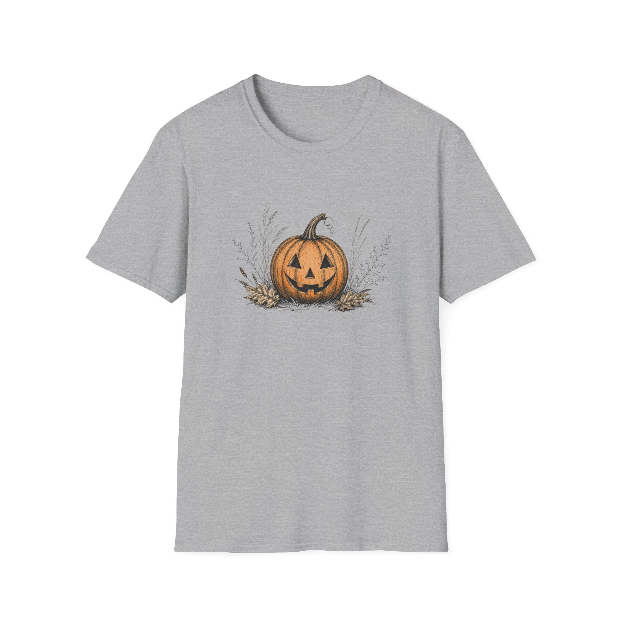 Halloween Jack-O'-Lantern T-Shirt — Cute Pumpkin Fall Tee