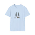 Campfire Coffee Tee — Cozy Camping & Coffee Nature T-Shirt