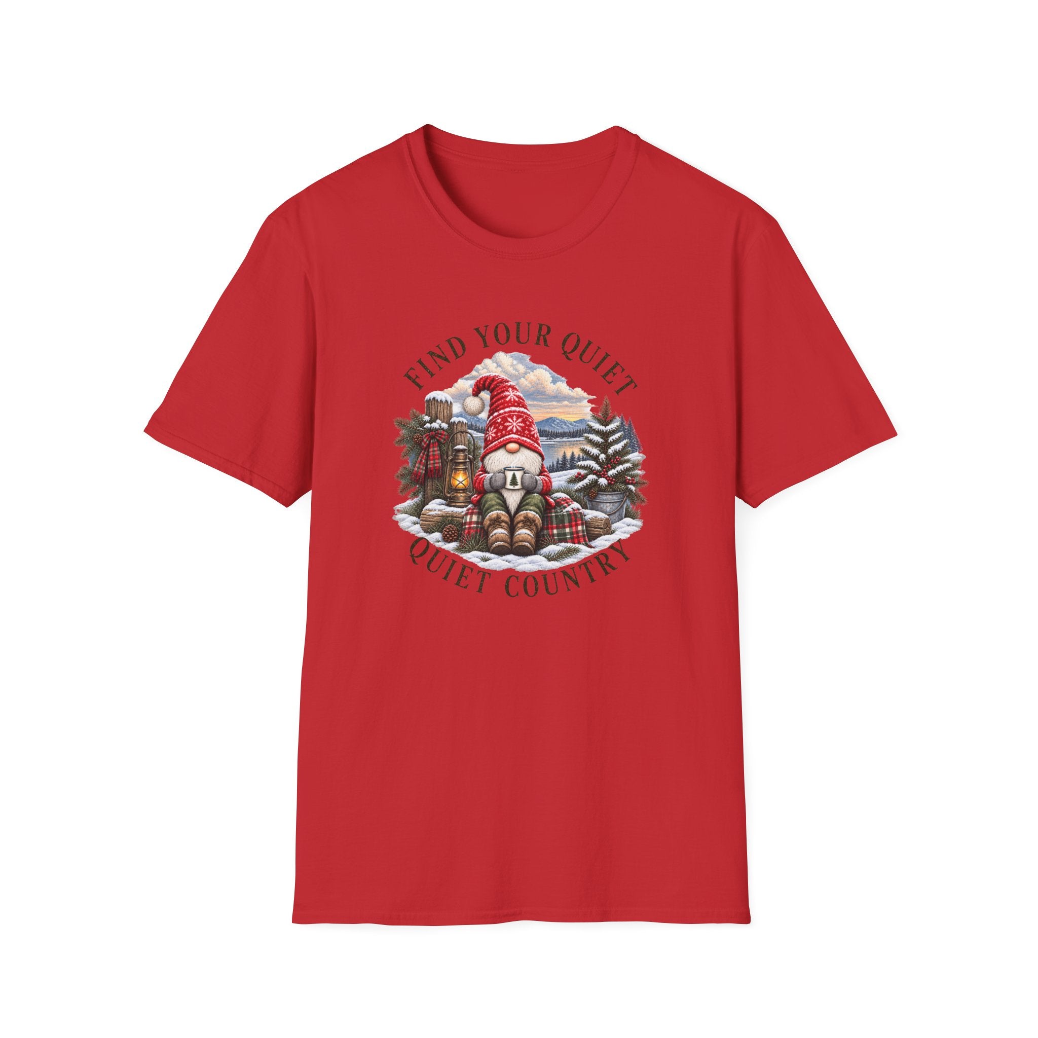 Find Your Quiet Gnome Tee — Cozy Cottagecore Gnome Shirt