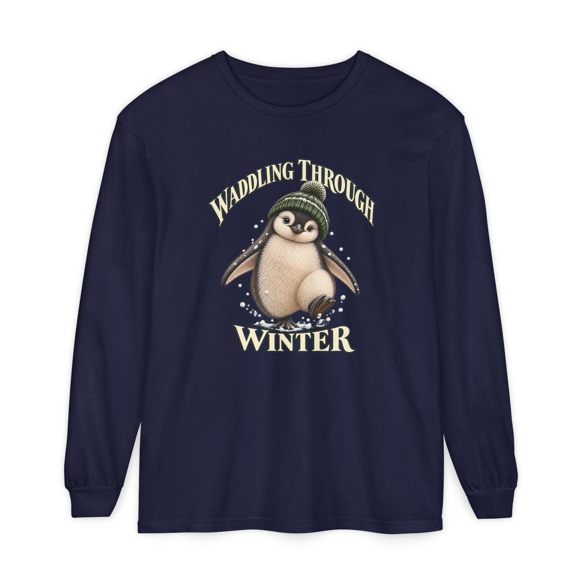 Winter Penguin Long Sleeve T-Shirt
