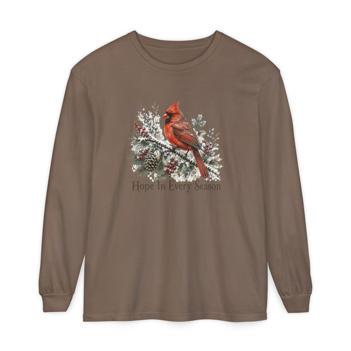 Cardinal 'Hope In Every Season' Long Sleeve Tee