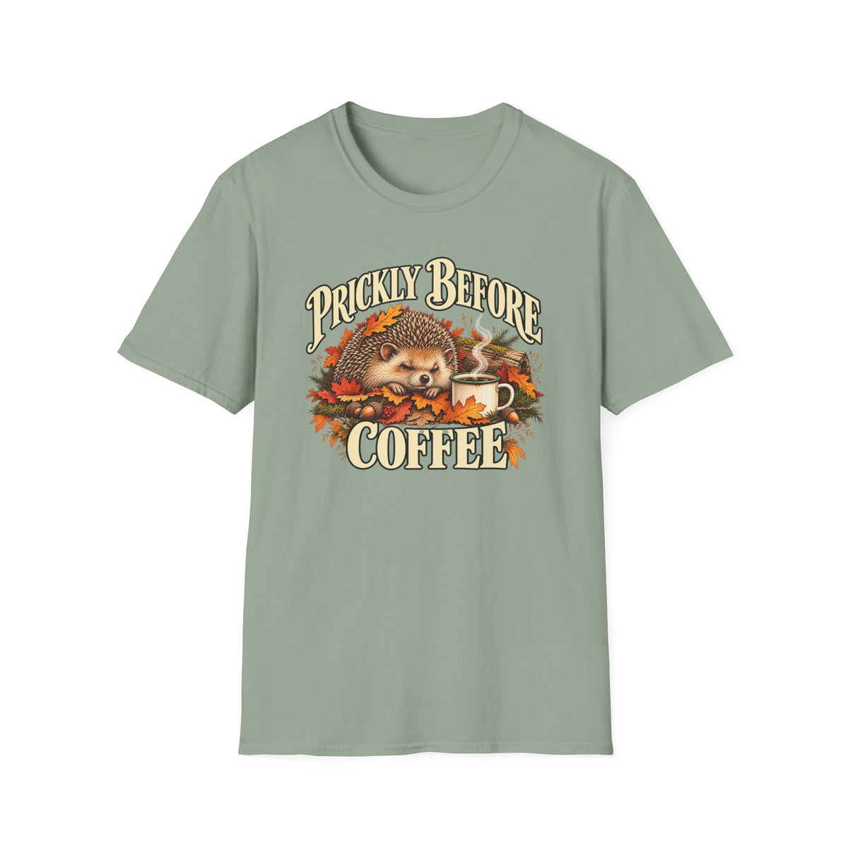 Hedgehog Coffee Lover T-Shirt