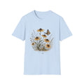 Sunflower & Monarch T-Shirt — Botanical Butterfly Floral Tee