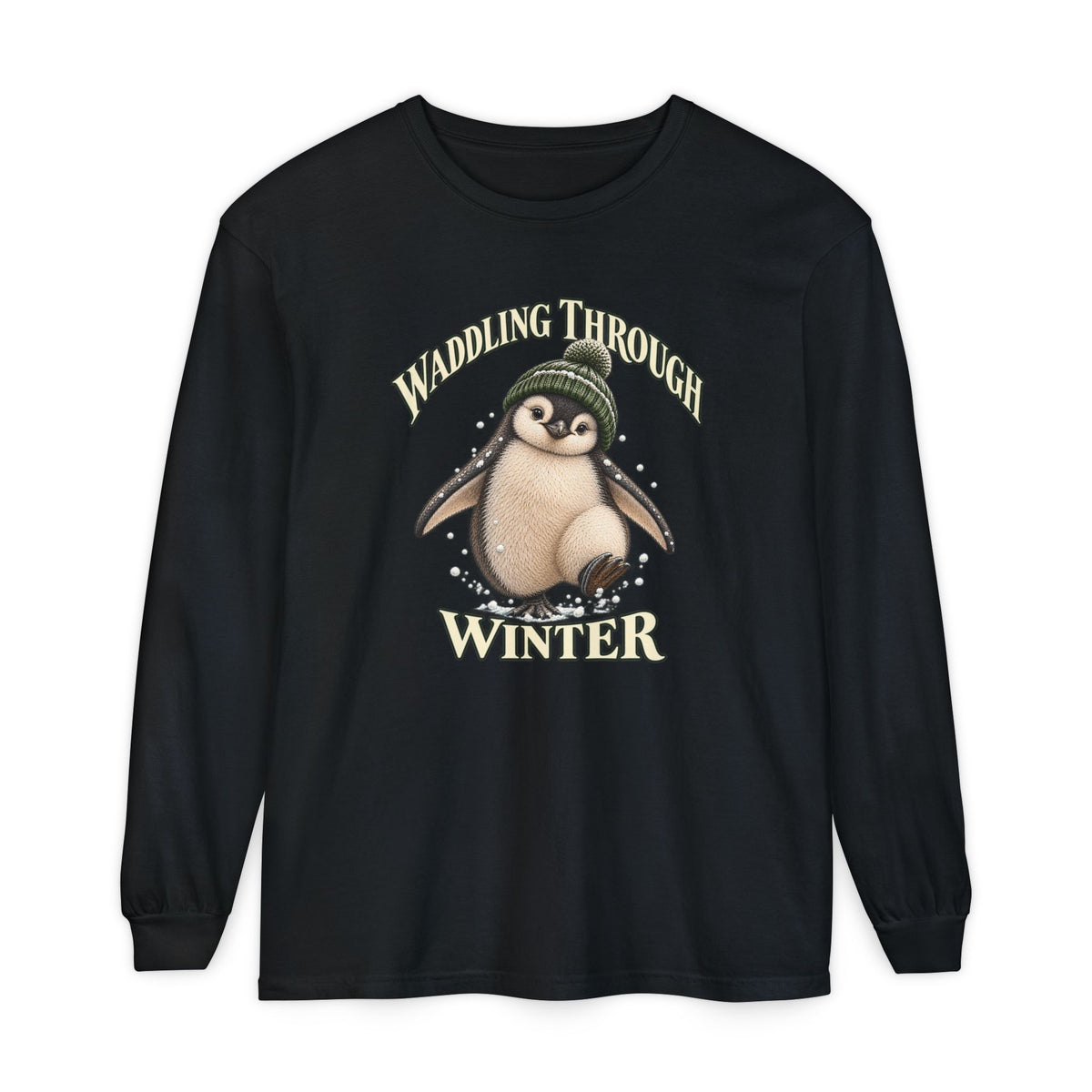 Winter Penguin Long Sleeve T-Shirt