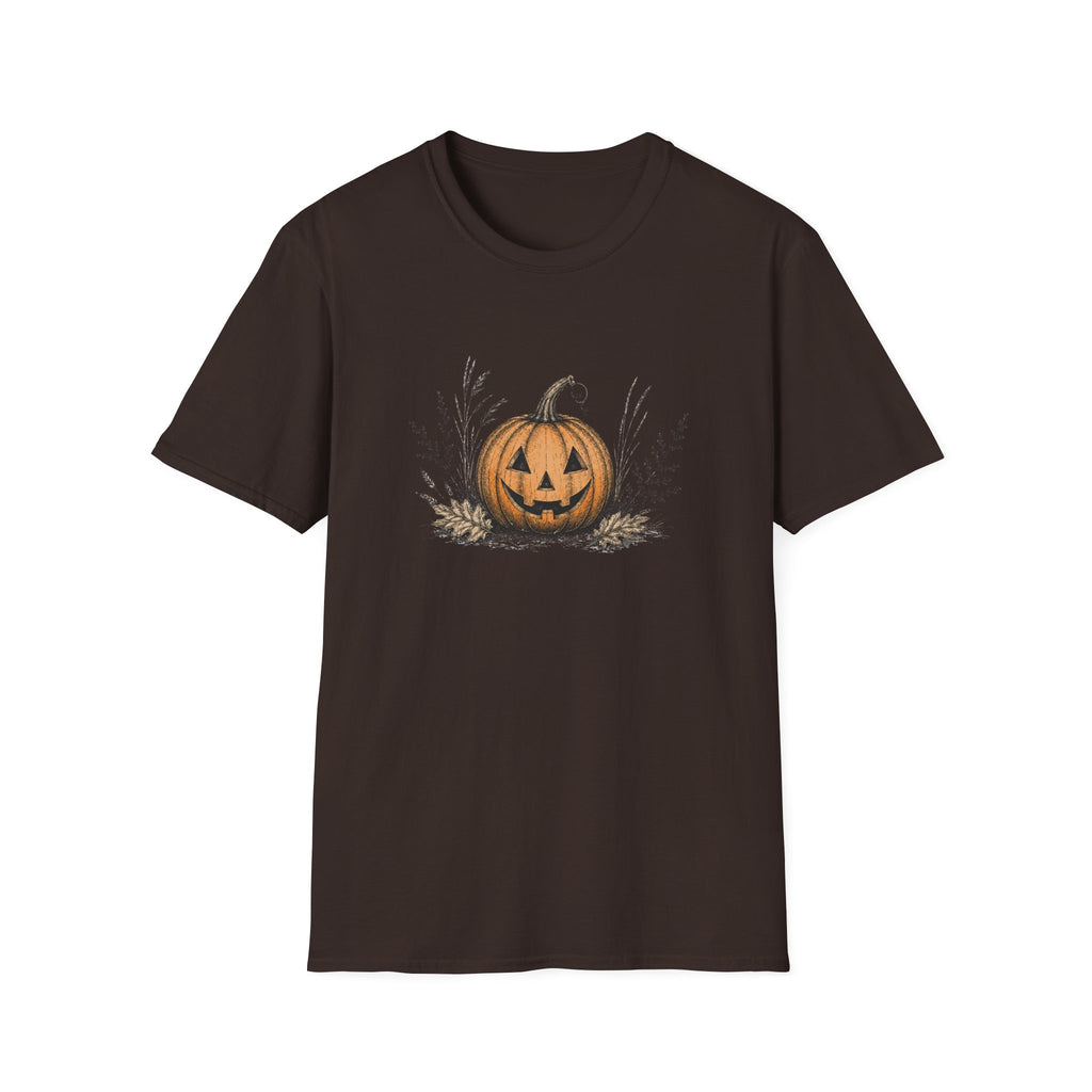 Halloween Jack-O'-Lantern T-Shirt — Cute Pumpkin Fall Tee
