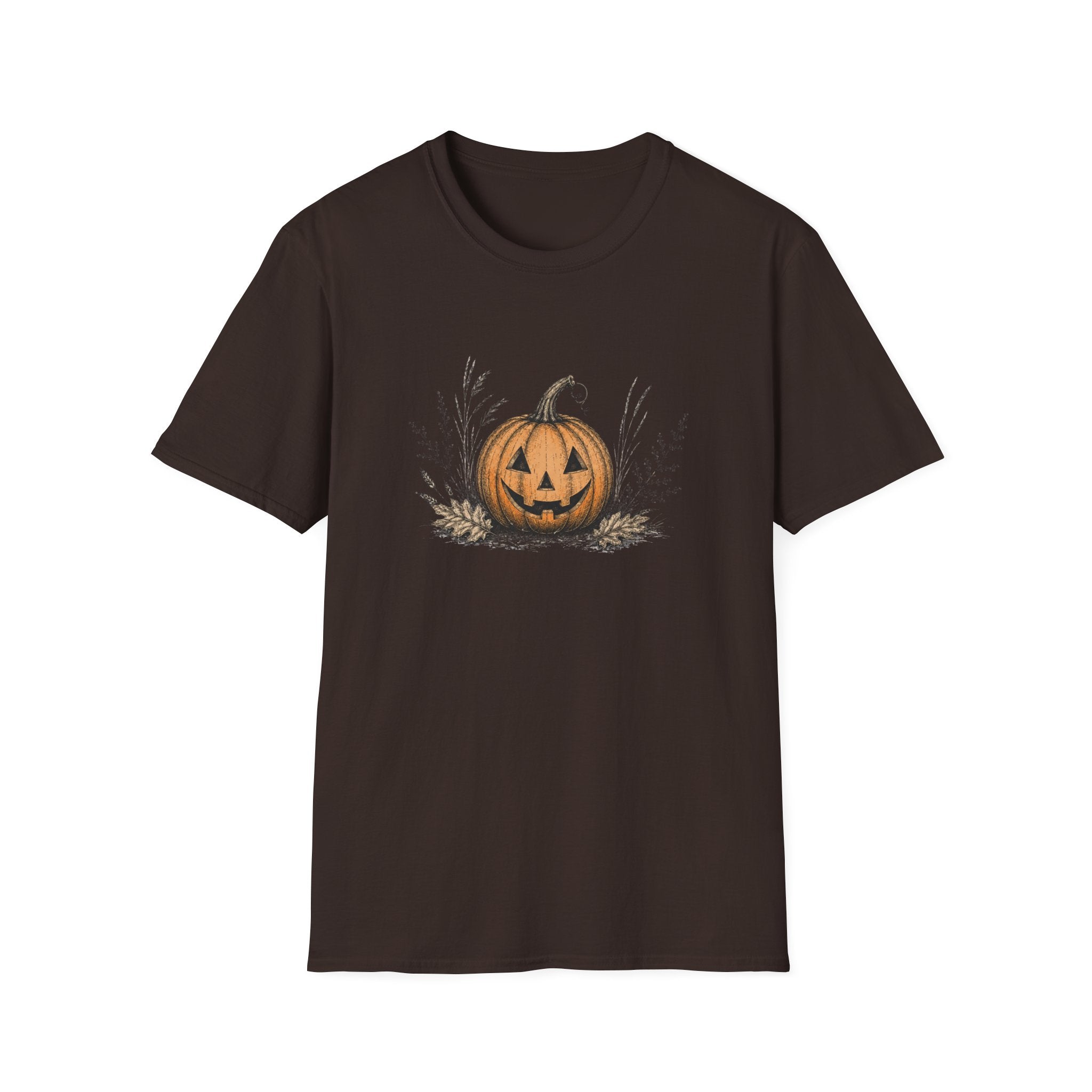 Halloween Jack-O'-Lantern T-Shirt — Cute Pumpkin Fall Tee
