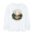 Find Your Quiet Long Sleeve Tee — Quiet Country Camping Graphic