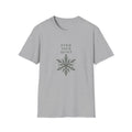 Find Your Quiet T-Shirt — Minimal Snowflake Relaxation Tee