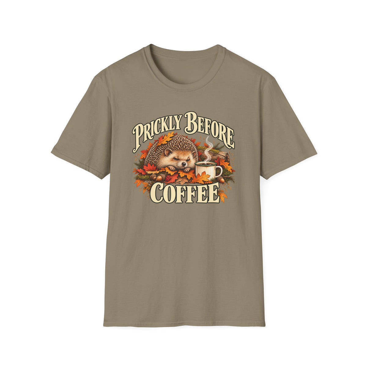 Hedgehog Coffee Lover T-Shirt