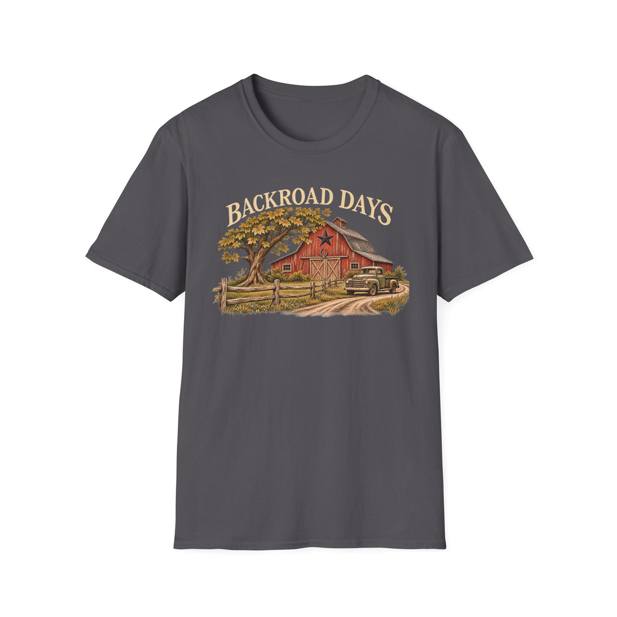 Backroad Days Farmhouse T-Shirt