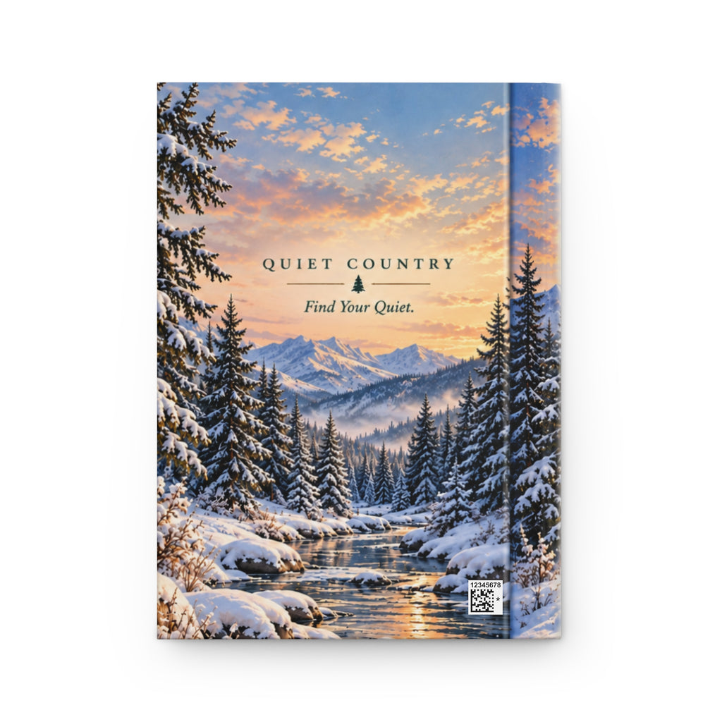 Quiet Winter Journal — Lined Hardcover for Reflection & Cozy Moments