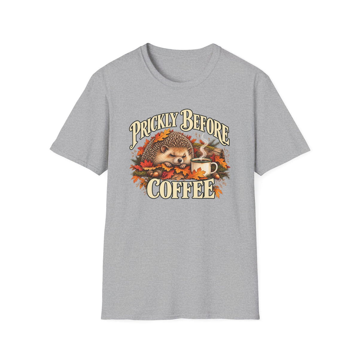 Hedgehog Coffee Lover T-Shirt