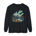 Aurora Night Camping Long Sleeve Tee