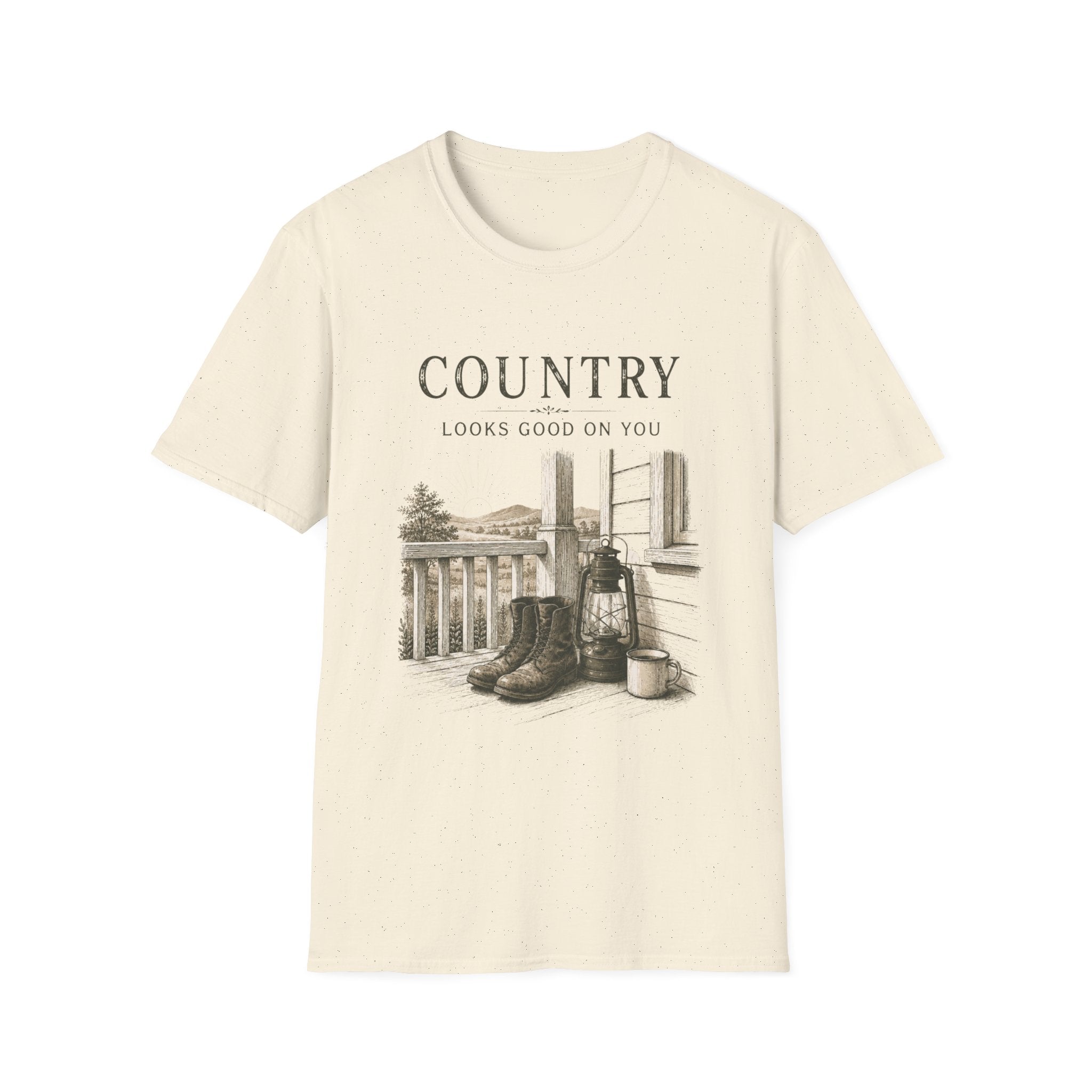 Country Looks Good On You T‑Shirt
