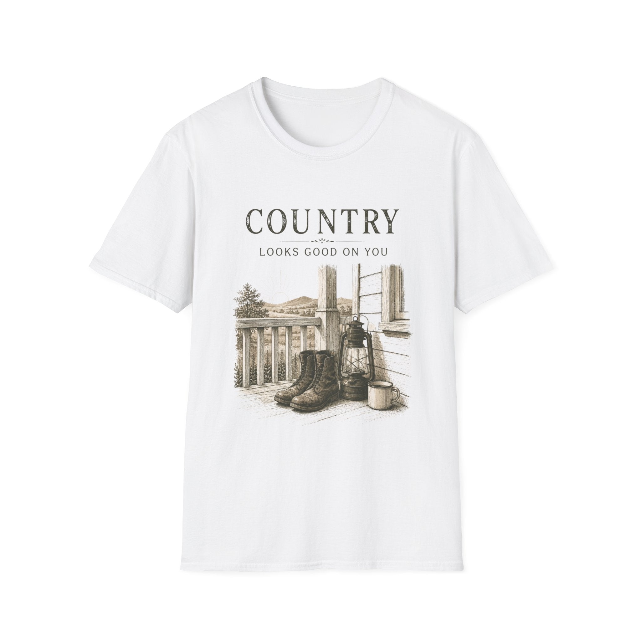 Country Looks Good On You T‑Shirt