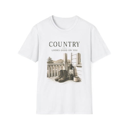 Country Looks Good On You T-Shirt