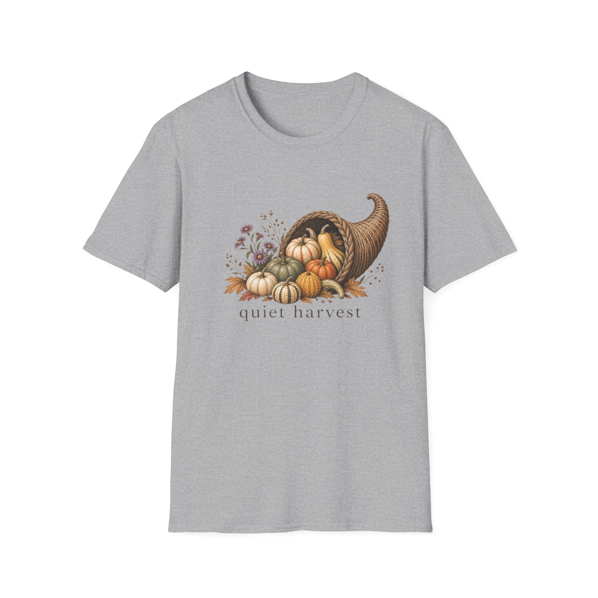 Quiet Harvest T-Shirt — Cornucopia Fall Tee