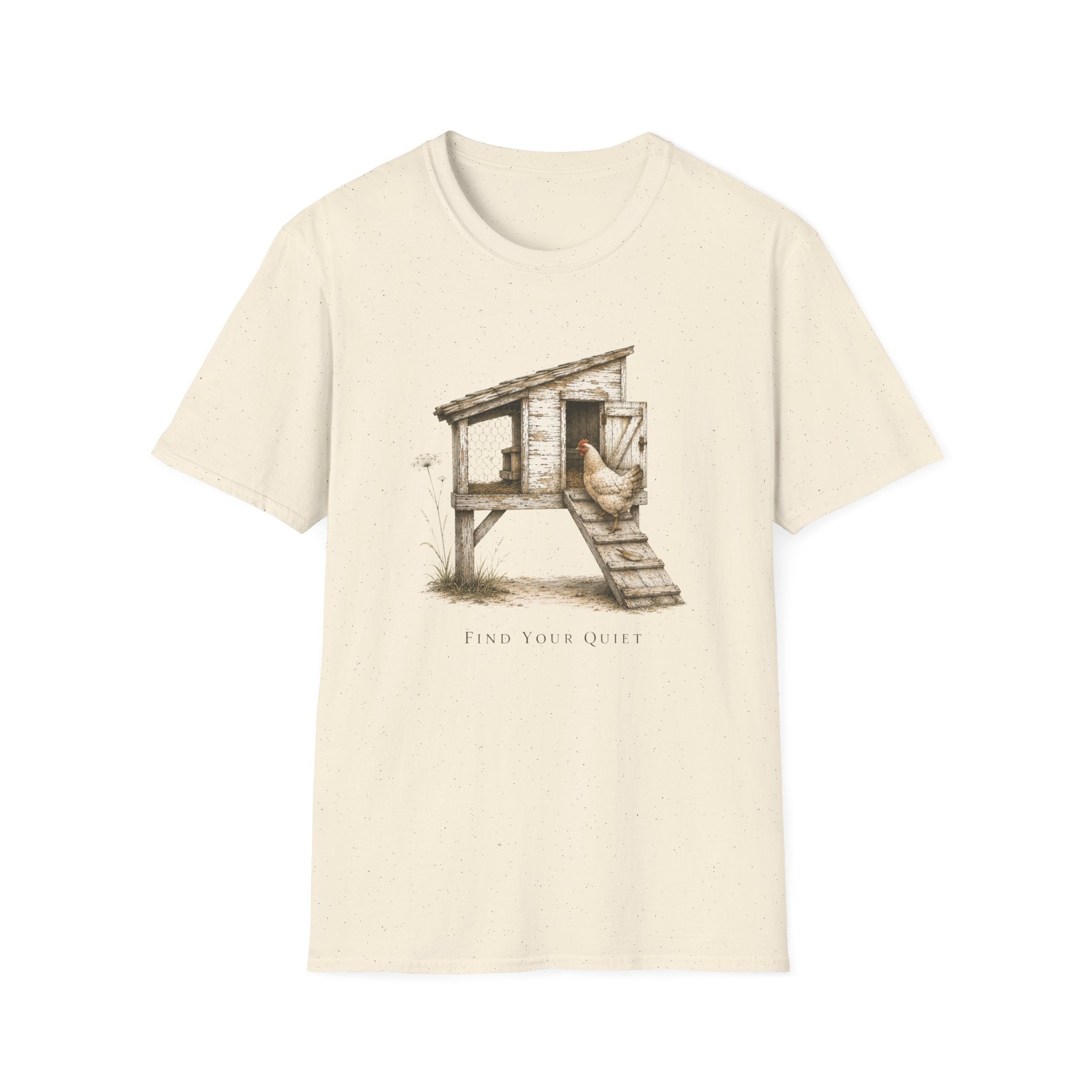 Chicken Coop T-Shirt — Rustic Farmhouse Hen Design