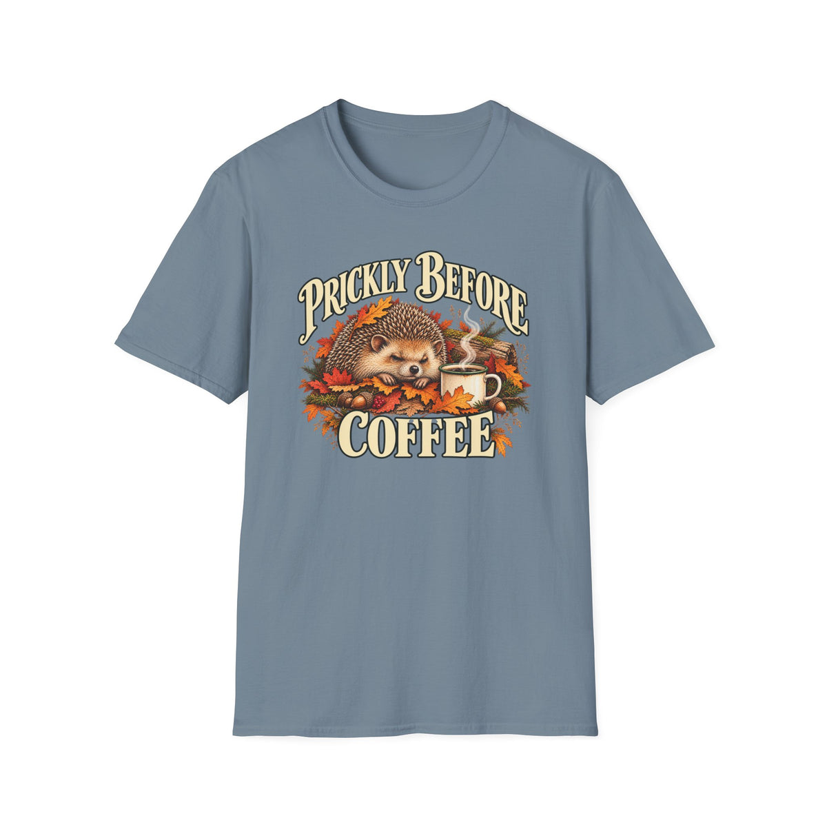 Hedgehog Coffee Lover T-Shirt