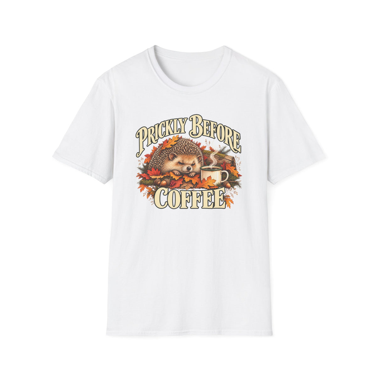 Hedgehog Coffee Lover T-Shirt