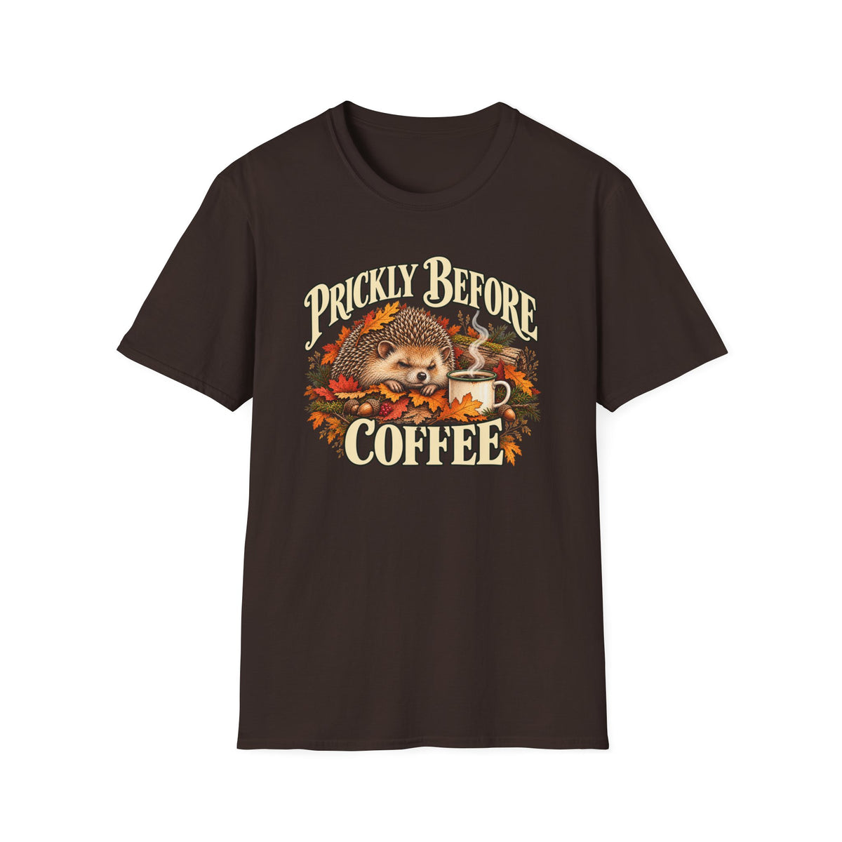 Hedgehog Coffee Lover T-Shirt