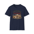 T-Shirt — "Live Simple Play Hard" Rustic Baseball Graphic