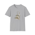 Bird Feeder Illustration T-Shirt — Rustic Garden Birdwatching Tee