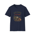 T-Shirt — "Live Simple Play Hard" Outdoor Camping Graphic Tee