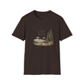 Stay Wild Moose T-Shirt — Mountain, Pine Trees Nature Graphic Tee