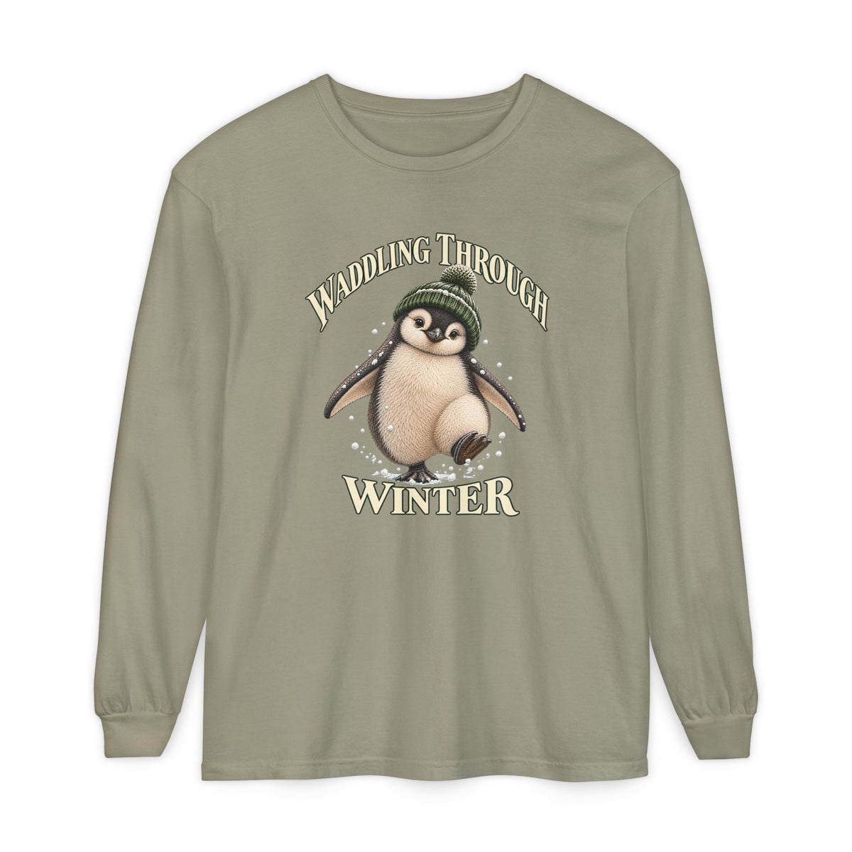 Winter Penguin Long Sleeve T-Shirt