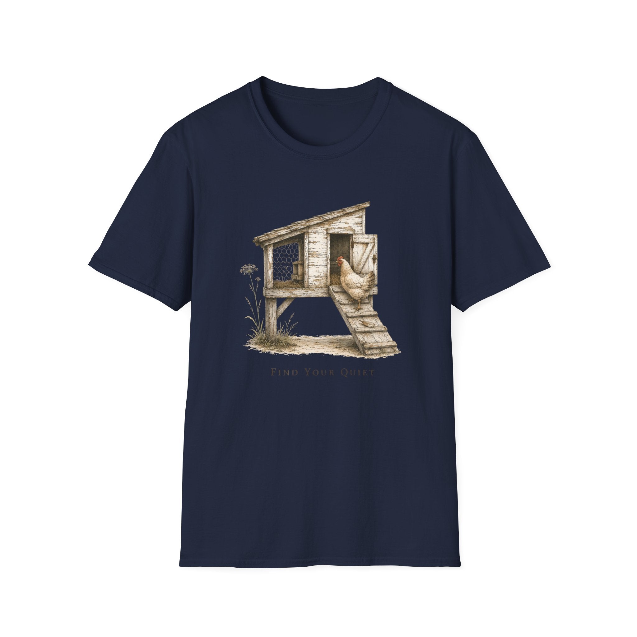 Chicken Coop T-Shirt — Rustic Farmhouse Hen Design