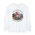 Find Your Quiet Country Long Sleeve — Cozy Gnome Woodland Tee