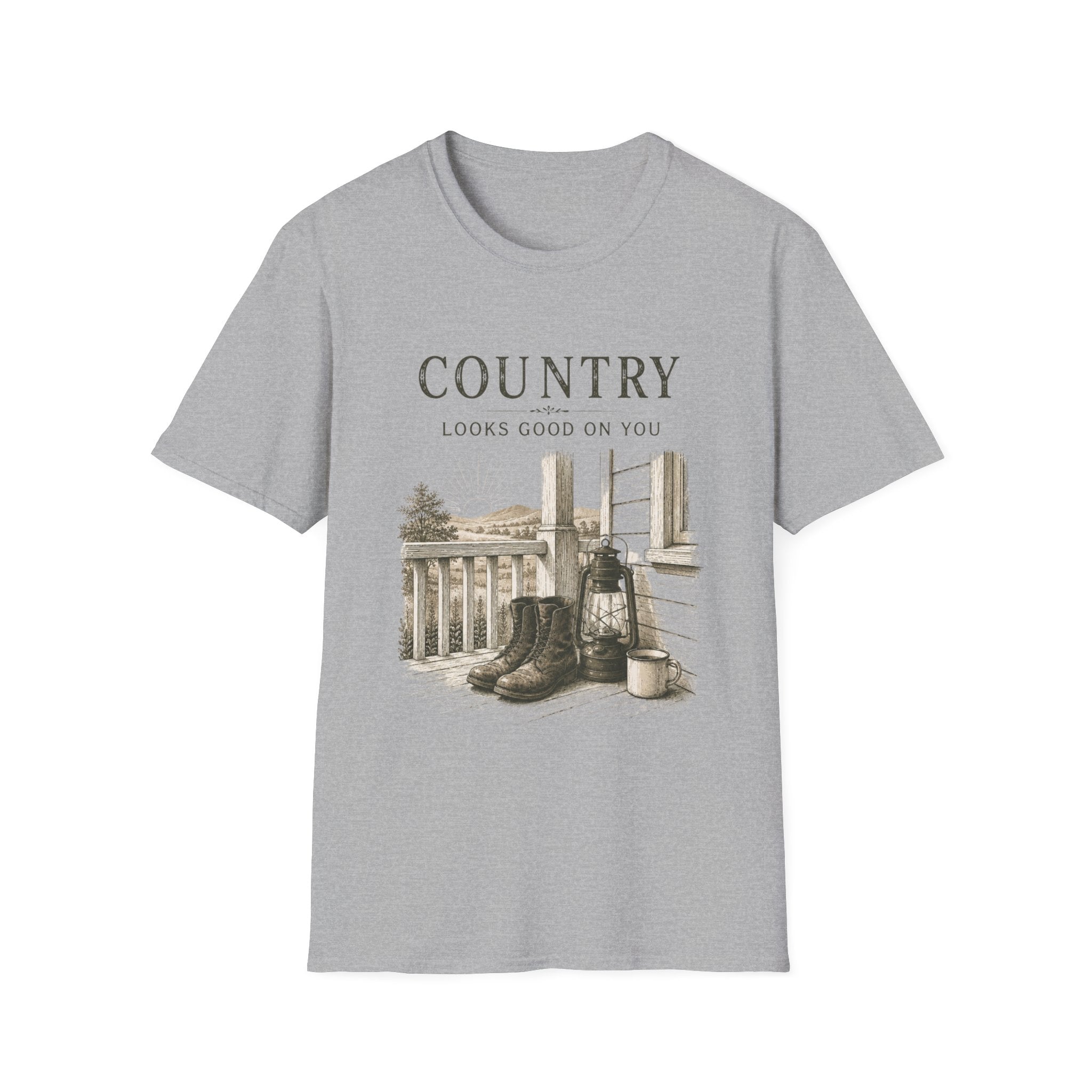 Country Looks Good On You T‑Shirt