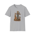 Scarecrow Harvest T-Shirt — Autumn Pumpkin Farm Fall Tee