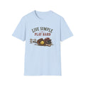 Live Simple Play Hard Softball T-Shirt — Softball Tee
