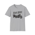 Ride More Motorcycle T-Shirt — Vintage Biker Graphic Tee