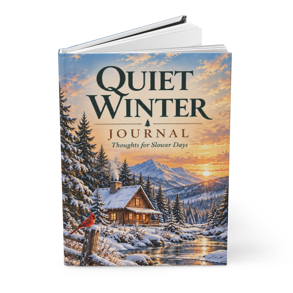 Quiet Winter Journal — Lined Hardcover for Reflection & Cozy Moments