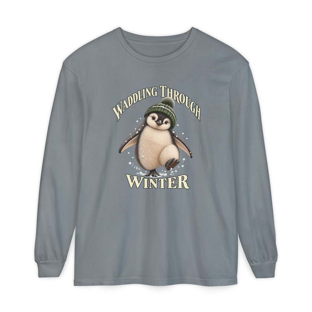 Winter Penguin Long Sleeve T-Shirt