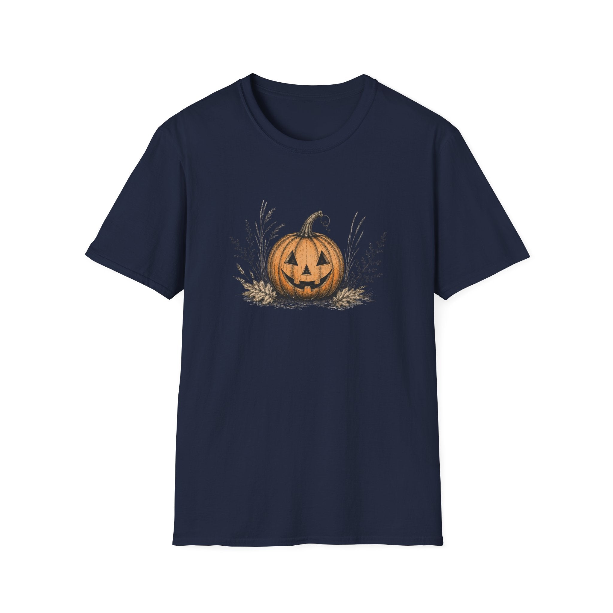 Halloween Jack-O'-Lantern T-Shirt — Cute Pumpkin Fall Tee